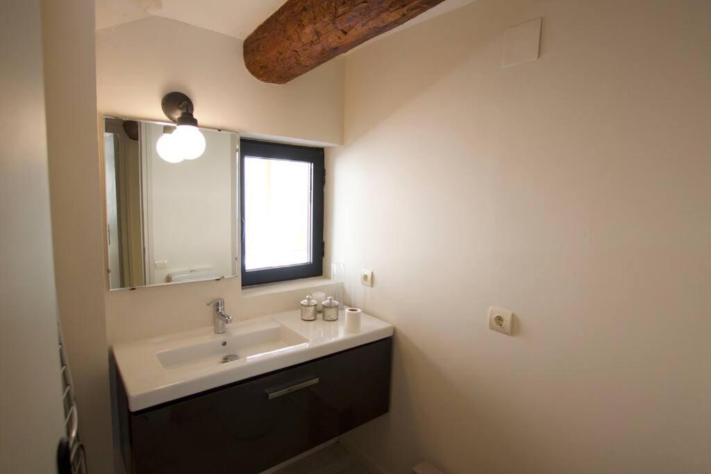 Apartament Central Amb Terrassa Alp Extérieur photo